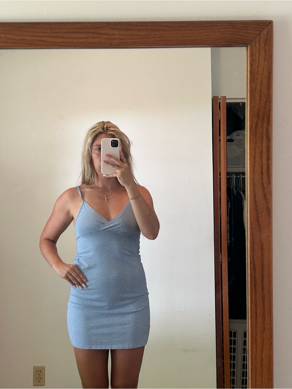 Light Blue brandy Melville dress